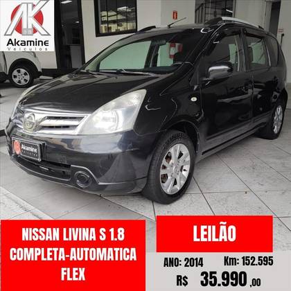 NISSAN LIVINA 1.8 S 16V FLEX 4P AUTOMÁTICO